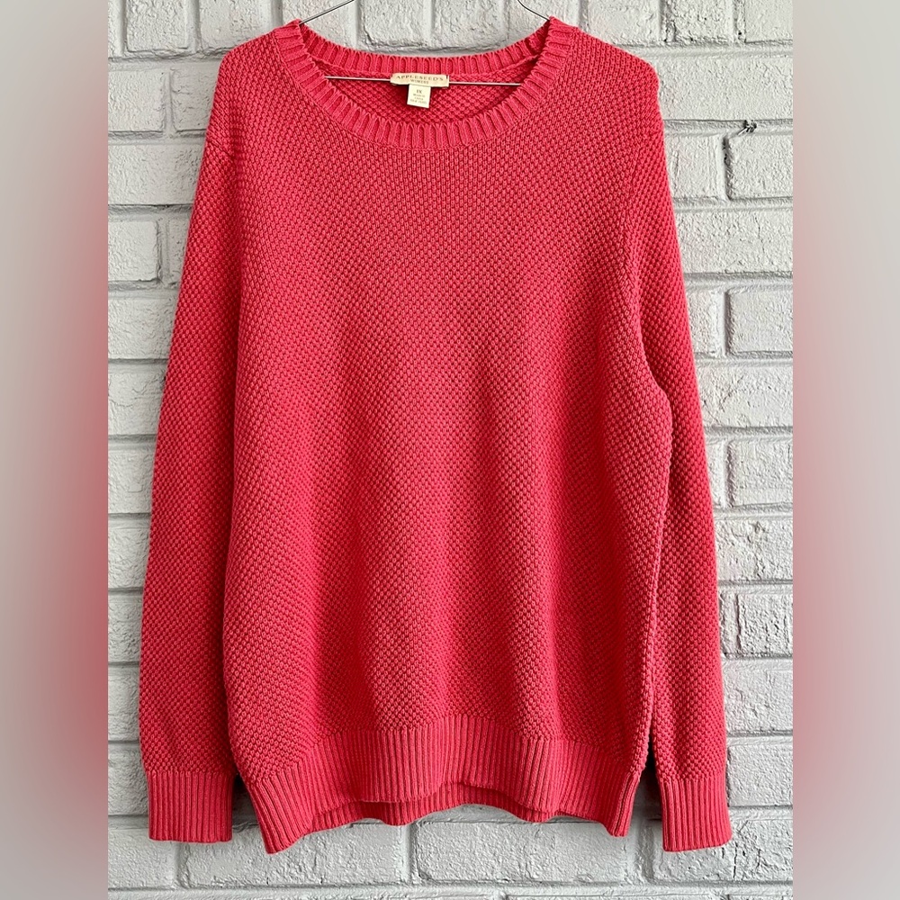 NWOT. Appleseeds sweater. Size 1X